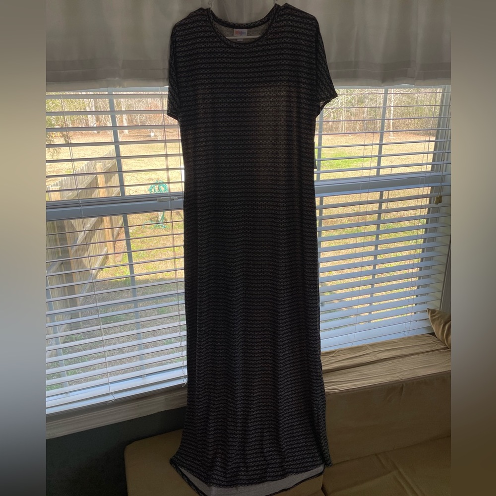 LulaRoe stripped dress